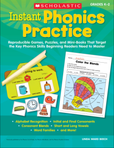 Instant Phonics Practice (Ward Beech Linda.)